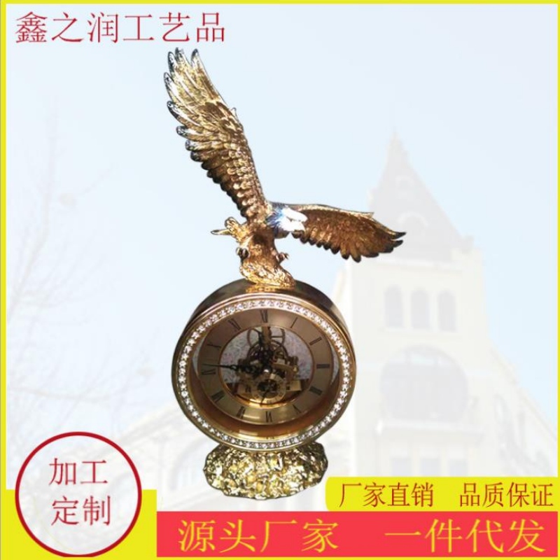 Customized modern and creative high-grade clock, living room, seat clock, mute bedroom, desk clock, pendulum, household quartz clock and watch